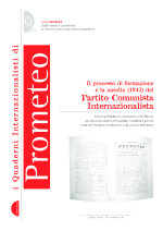 Il processo di formazione e la nascita (1943) del Partito Comunista Internazionalista